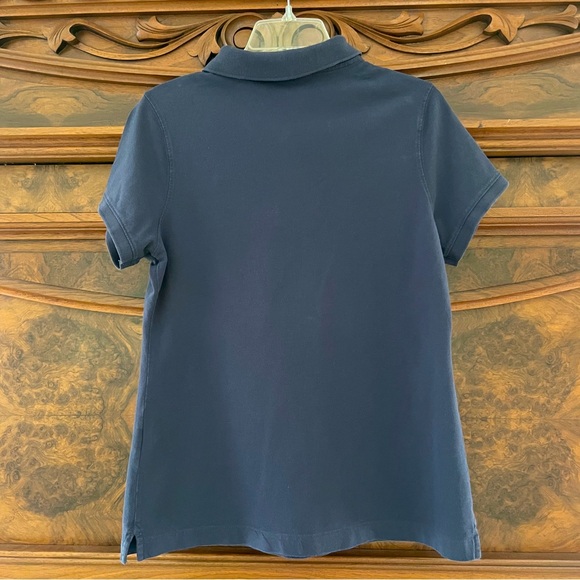 Vineyard Vines by Shep & Ian Susie Fit Cotton Navy Polo Embroidered Whale Logo - Picture 9 of 12